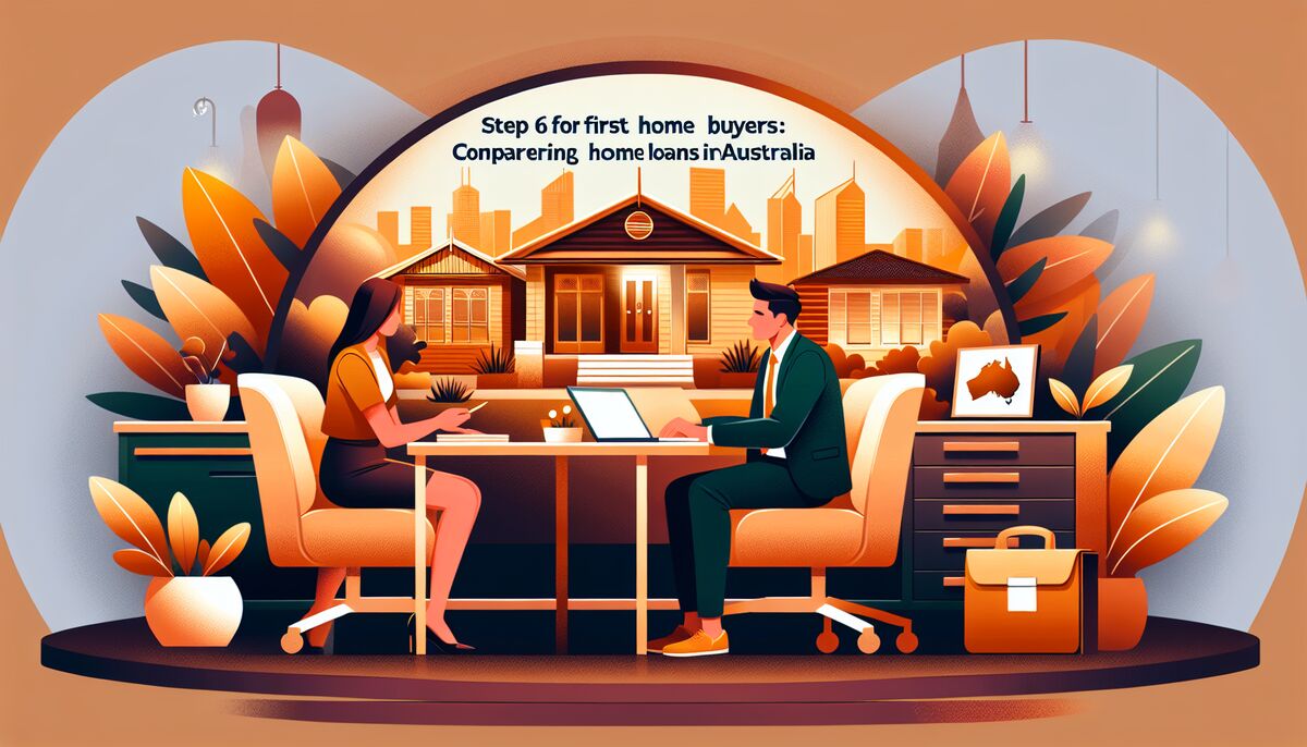 Step 6 for First Home Buyers: Comparing Home Loans in Australia