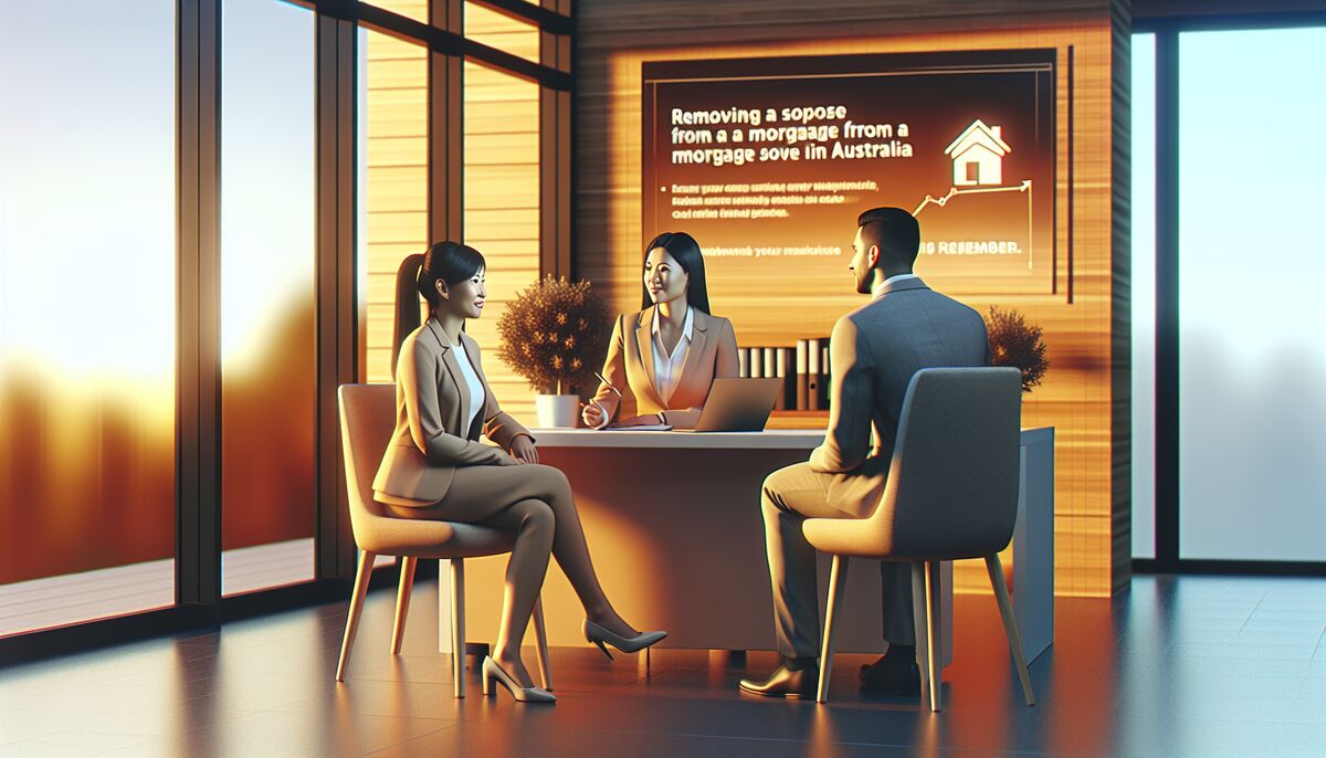 How to Remove a Spouse from a Mortgage in Australia: A Comprehensive Guide